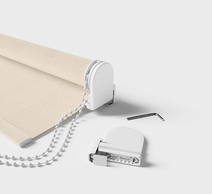 Blinds without drilling